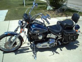 Lots of studs make this bike stand out